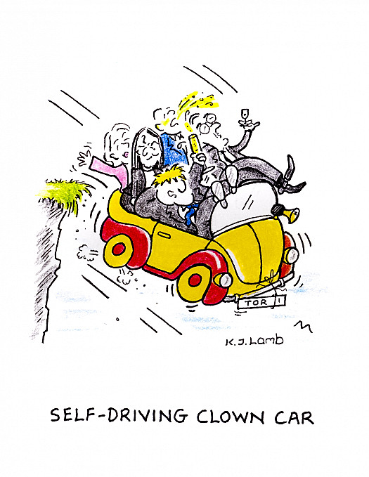Self-Driving Clown Car