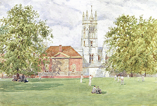 Cricket At Meads, Winchester College