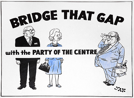 Bridge That Gap with the Party of the Centre (with Apologies to Cadburys)