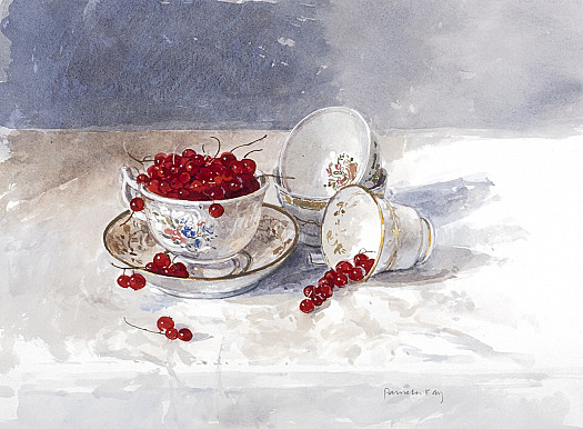 Redcurrants and Cups