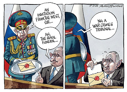 An invitation from the West, Sir ...