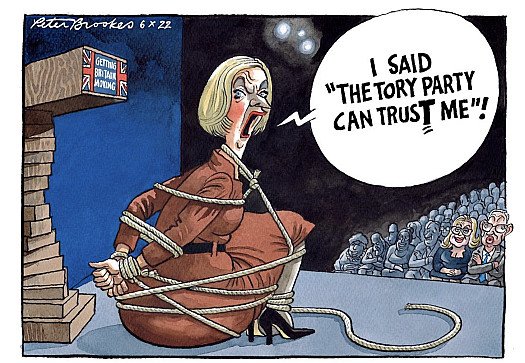 I said &quot;The Tory Party can TrusT me&quot;!