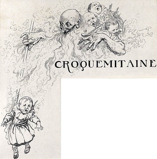Croquemitaine the Bogeyman by Auguste De Chatillon