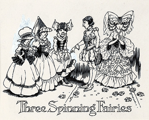 Three Spinning Fairies