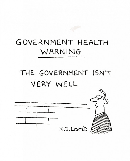 Government Health WarningThe Government Isn't Very Well