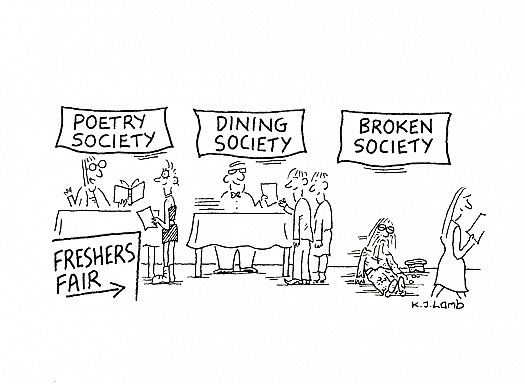 Poetry SocietyDining SocietyBroken Society