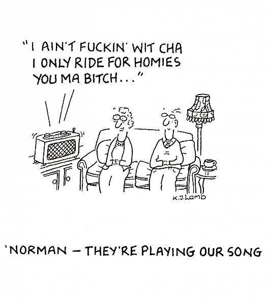 Norman - they're playing our song