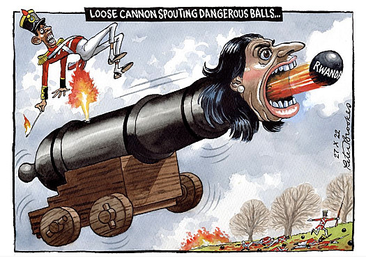 Loose Cannon Spouting Dangerous Balls