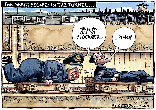 The Great Escape: In the Tunnel ...
