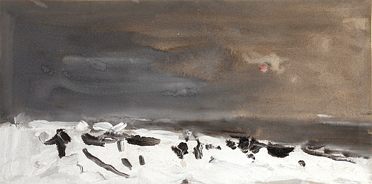Snowy Landscapea Souvenir of Ludwig Munthe