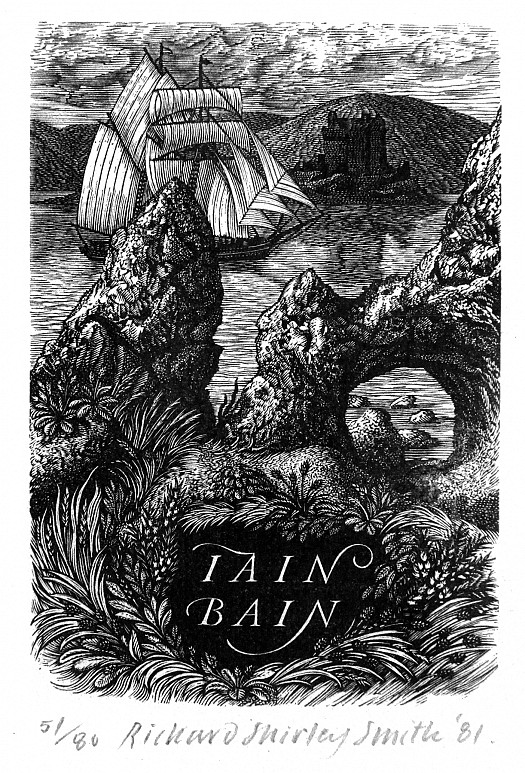 Bookplate For Iain Bain