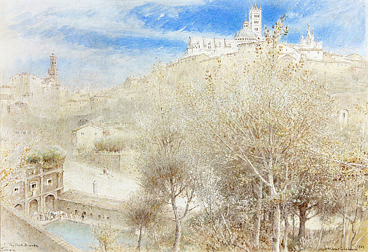 The Fonte Branda, Siena