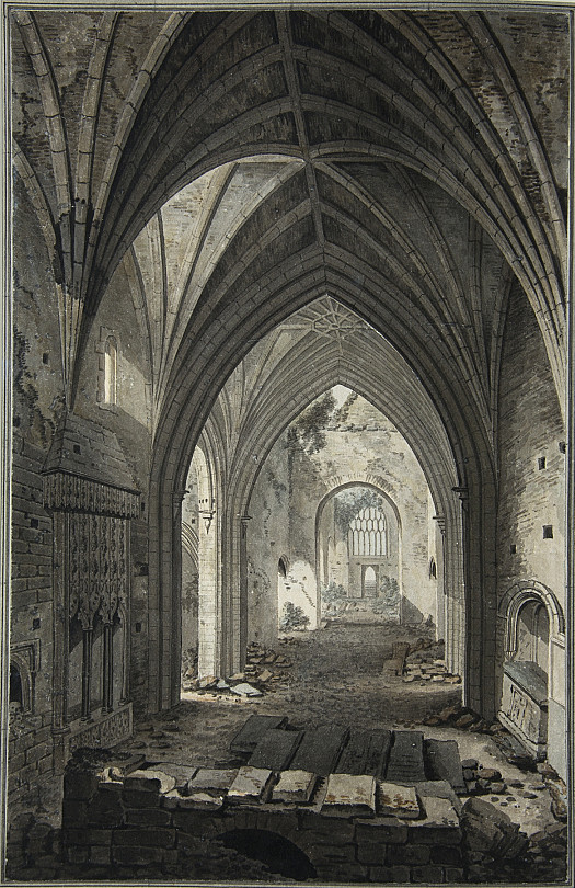 Interior of a Derelict Church