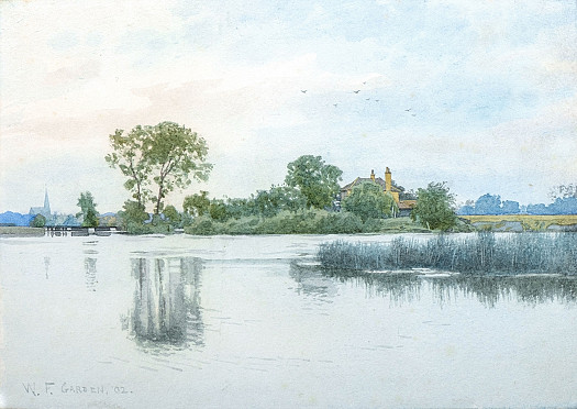 Across the Ouse to Hemingford Abbots