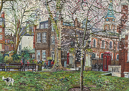 Mount Street Gardens, MayfairEarly Spring