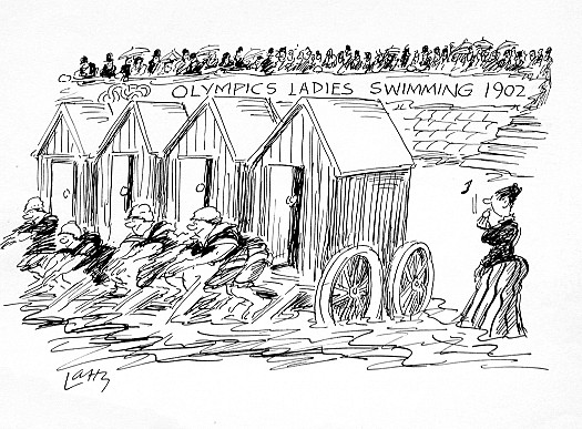 Ladies Olympics Swimming 1902