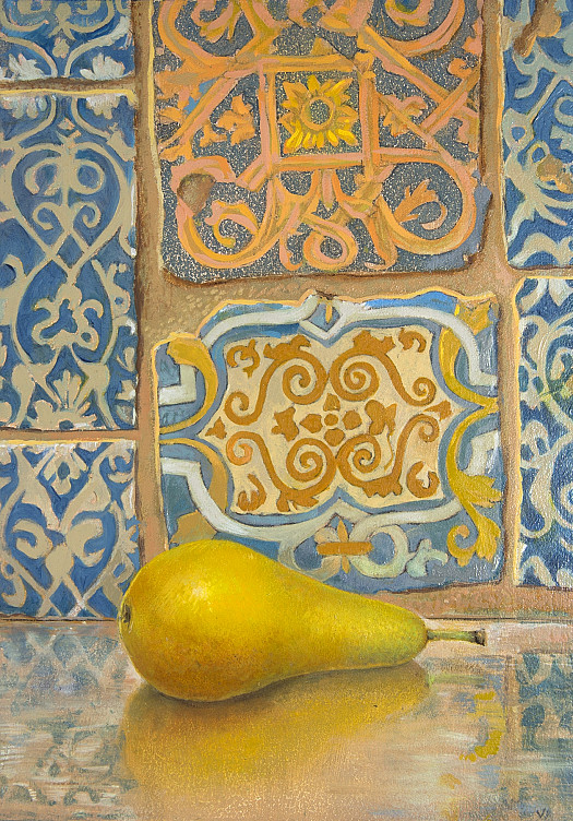 Pear with Tiles from Cappella Baglioni