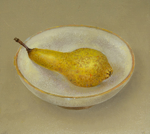 Pear In Bowl