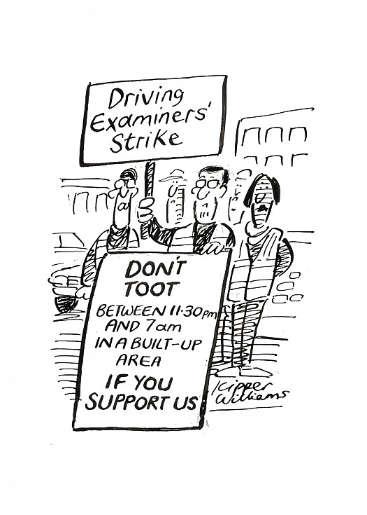 Driving Examiners' Strike