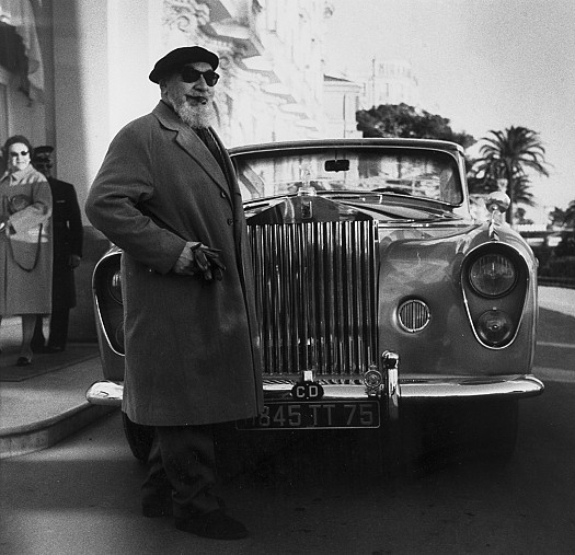 Nubar Gulbenkian and his Bentley