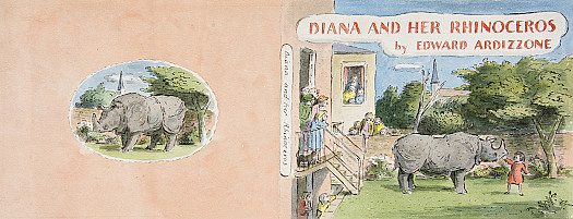 Diana and her Rhinoceros