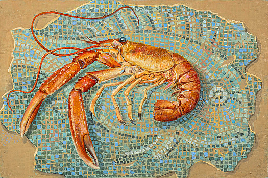 Langoustine on Fish Mosaic