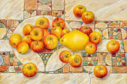 Quince and Apples on Cosmatesque