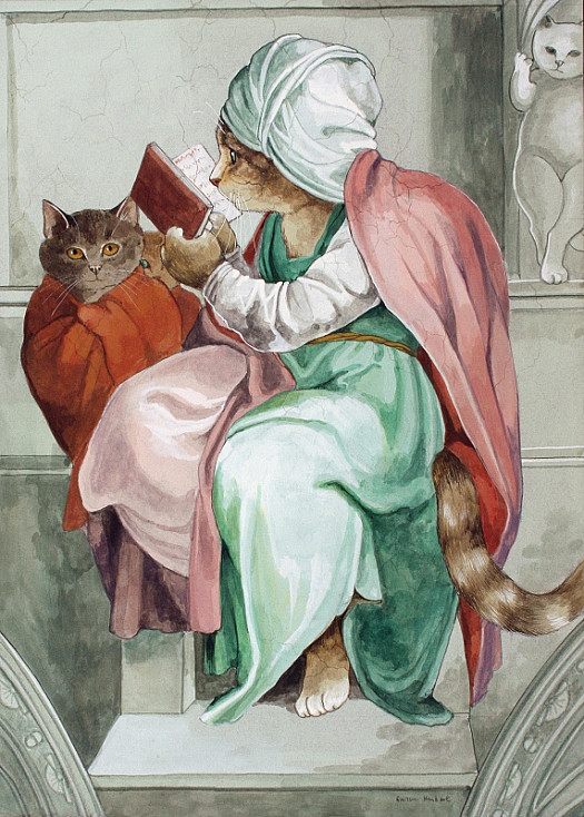 Persian Sibyl (Michelangelo) Sistine Chapel