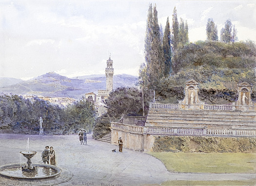 The Boboli Gardens, Pitti Palace, Florence