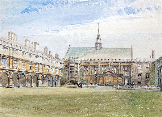 Hall of Trinity College, Cambridge,1889