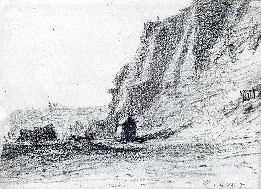 Below Hastings Cliff