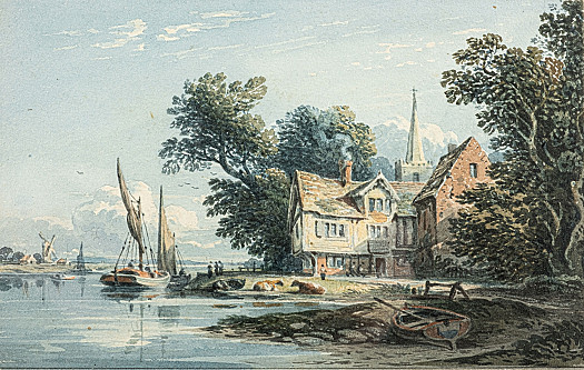 On the Thames near Chiswick