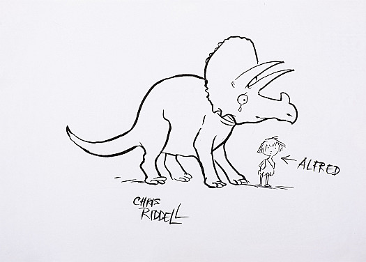 Alfred and the Triceratops