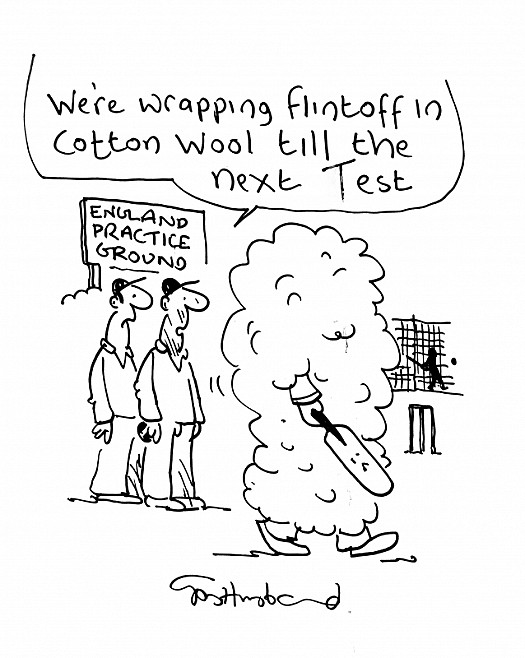We're Wrapping Flintoff In Cotton Wool Till the Next Test