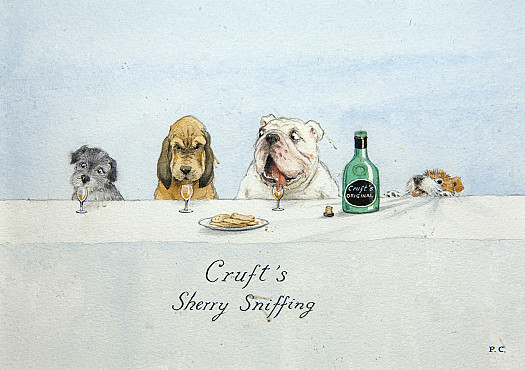 Crufts Sherry Sniffing