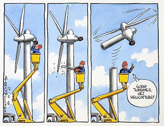 Scrap Turbines, Get Helicopters!