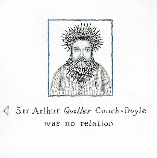 Sir Arthur Quiller Couch-Doyle Was No Relation