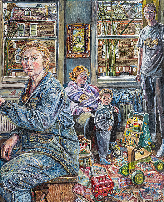 Self Portrait with Family