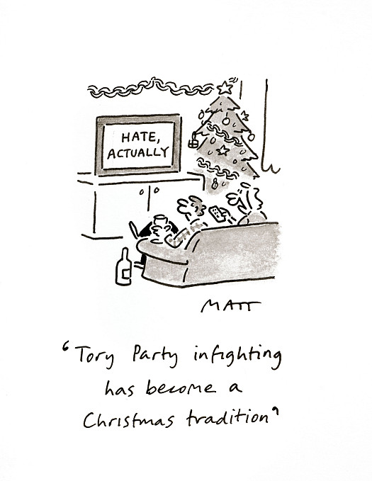 Tory Party infighting has become a Christmas tradition