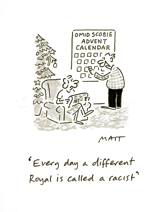 Every day a different Royal is called a racist!