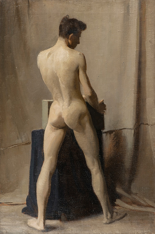 Male Nude in a Studio