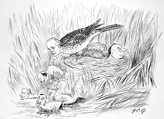 The Unnatural Tit-LarkLord Balfour of Burnleigh Recently Described In a Letter to the 'Field' How He See a Titlark Eject Its Own Young from It's Nest to Make Room For a Young Cuckoo. Although Lord Balfour Did Not Draw Any Political Moral from the Story, It Is Possible That the Incident May Have Reminded Him of His Own Comparatively Recent Experiences