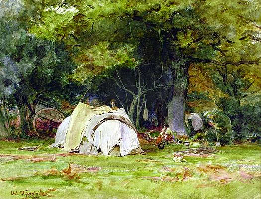The Gipsy CampNear the Kennels Between Lyndhurst &amp; Minstead