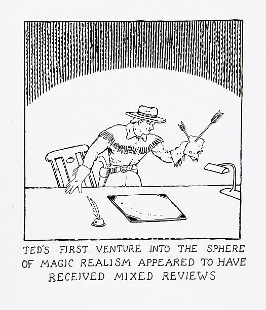Ted's First Venture Into the Sphere of Magic Realism Appeared to Have Recieved Mixed Reviews