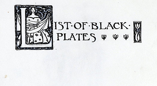 List of Black Plates