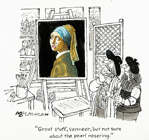 Great stuff, Vermeer, but not sure about the pearl nosering