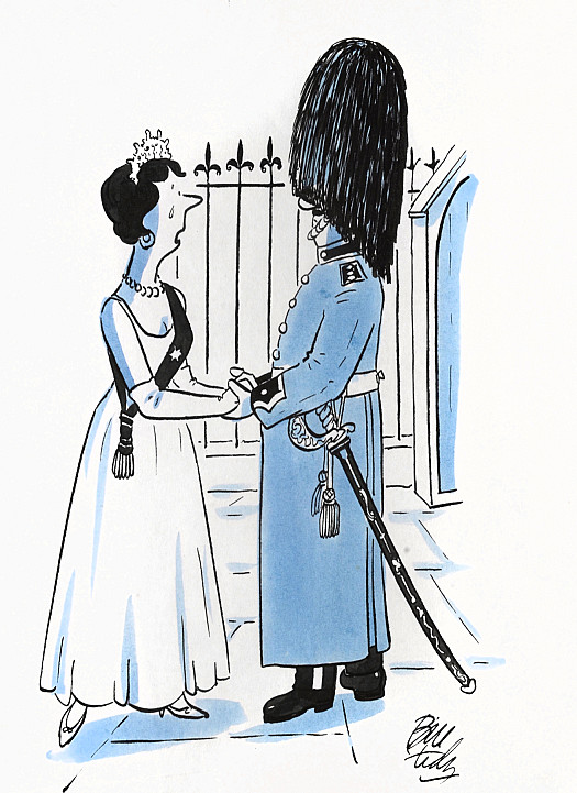 '...I Don't Mind Renouncing the Throne Darling but Is It Fair Asking You to Give Up Your Sentry Box...?'