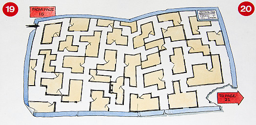 A maze of rooms