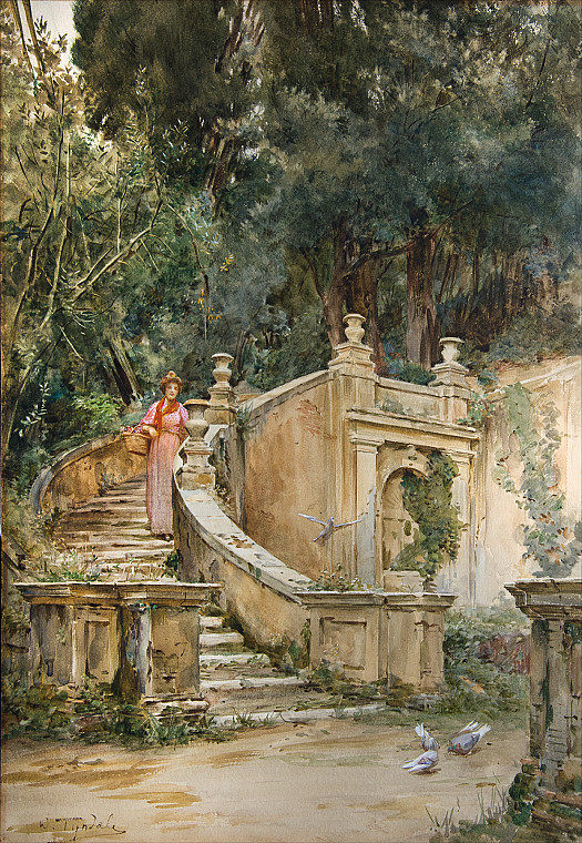 The Grand Staircase, Villa d'Este