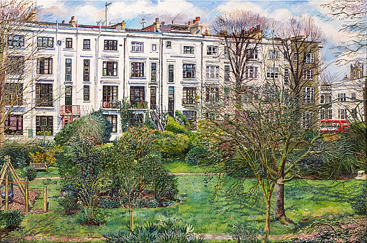 Notting Hill, early Spring